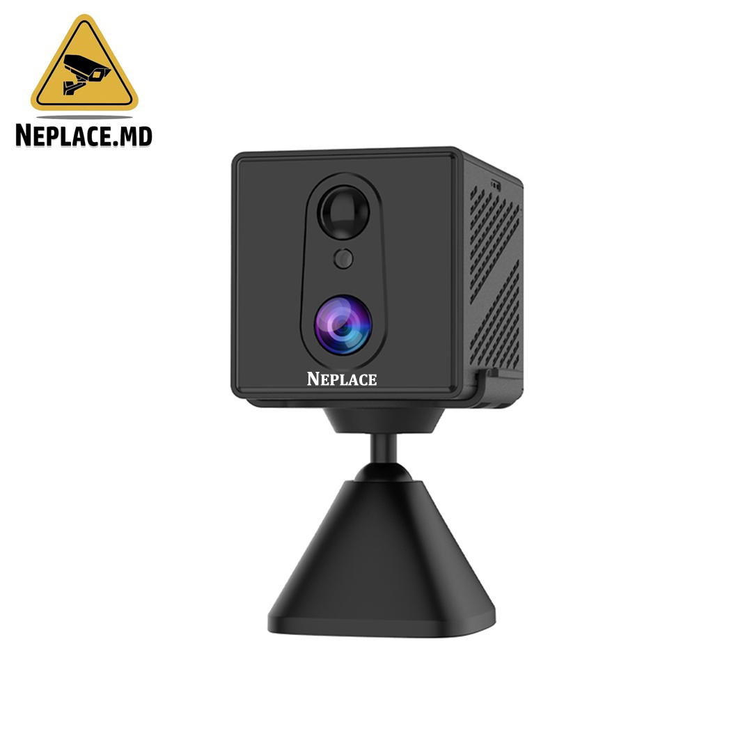 Mini Camera de Supraveghere 4G 4K, Acumulatori inclusi, Detectie forma umana, Control din aplicatie - Cumpără online | NePlace Moldova