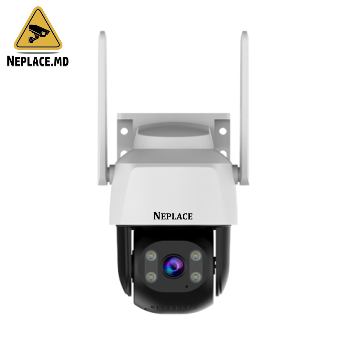 Camera de supraveghere 4G Cartela SIM 5MP, Control din aplicatie, Urmarire automata, Rezistenta la apa IP66 - Cumpără online | NePlace Moldova