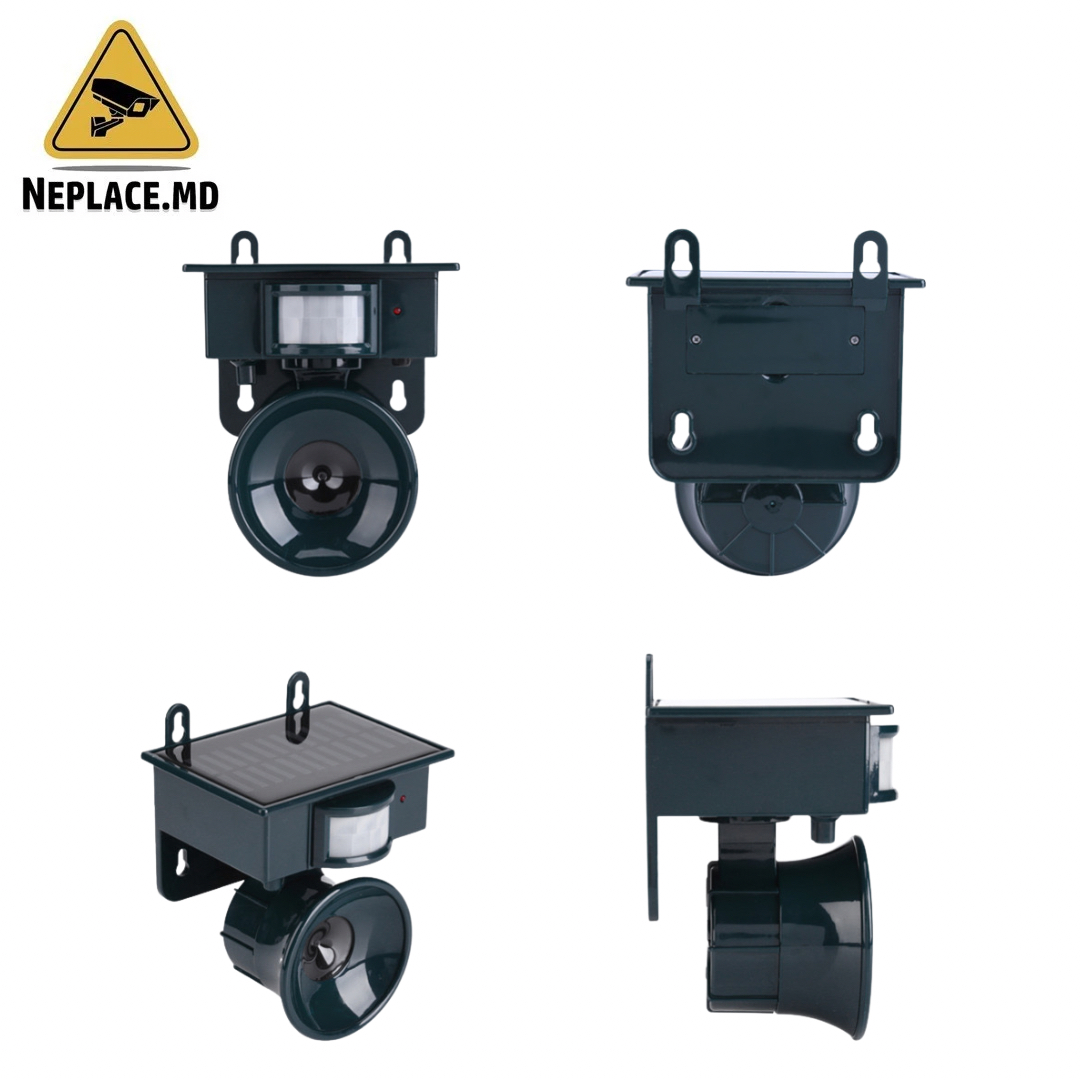 Respingator cu ultra sunet solar (Insecte, Albini, Caprioare, Caini, Pisici, Pasari,Soareci) - Cumpără online | NePlace Moldova