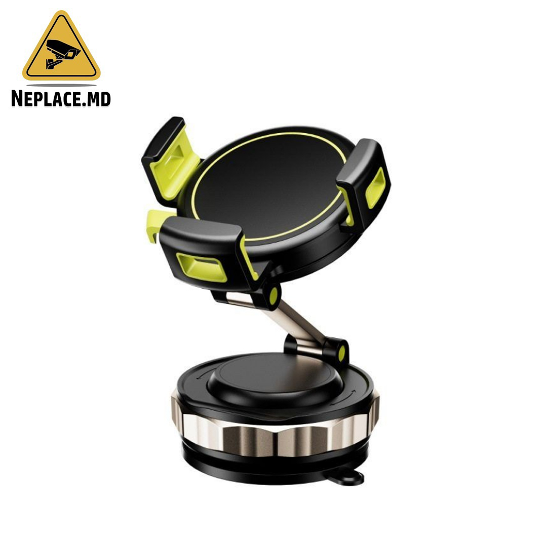 Suport telefon multifunctional, magnet cu absorbtie prin vid, ajustabil 360° - Cumpără online | NePlace Moldova