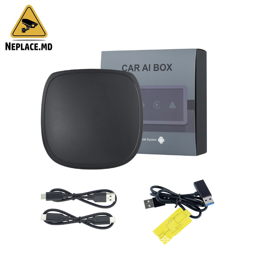 Smart Box беспроводной CarPlay и Android Auto, 8ГБ+128ГБ, многоцветный - Cumpără online | NePlace Moldova