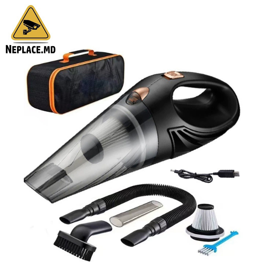 Aspirator auto, Puternic, 12V, 120W, Cu 3 accesorii, Acumulator - Cumpără online | NePlace Moldova