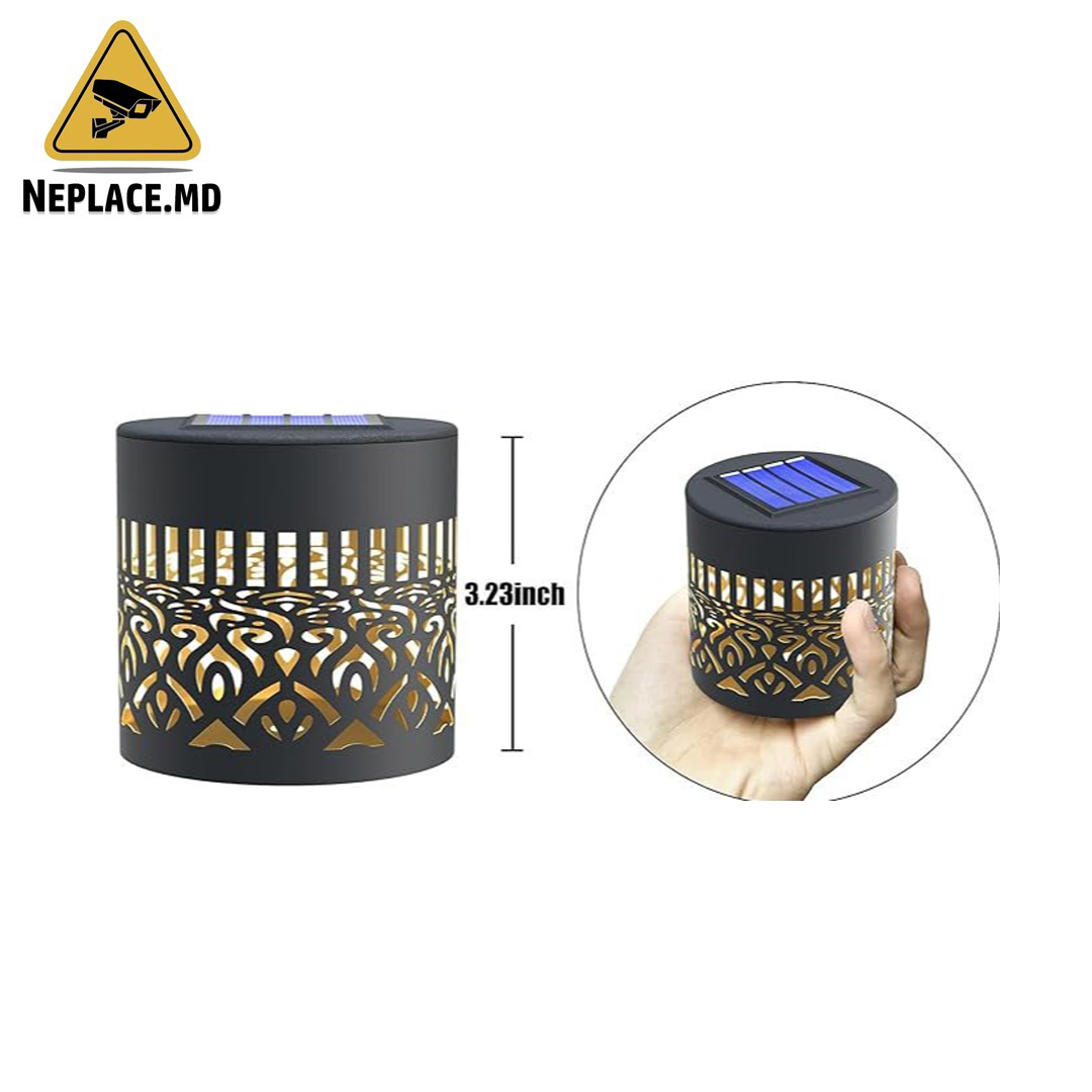 Lampă solară decorativă de exterior cu model Mandala - Cumpără online | NePlace Moldova